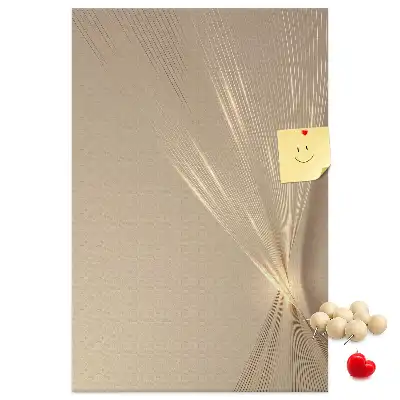 Wall cork memo board Light abstraction