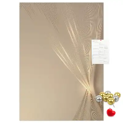 Light abstraction wall cork memo board