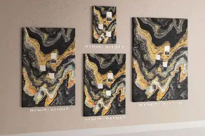 Wall cork memo board Artistic abstract spots