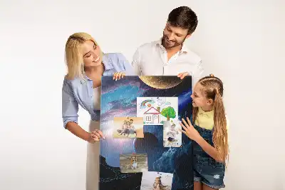 Cork Note Board Universe galaxy