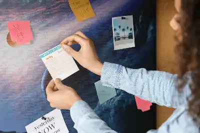 Universe Galaxy Cork Note Board
