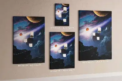 Cork Note Board Universe galaxy