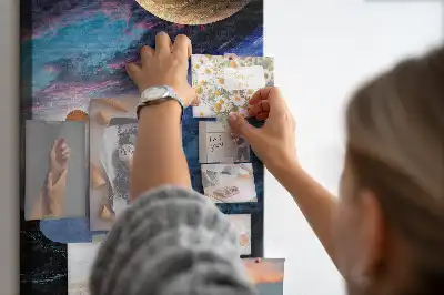 Universe Galaxy Cork Note Board