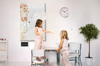Wall cork memo board Tiny stars