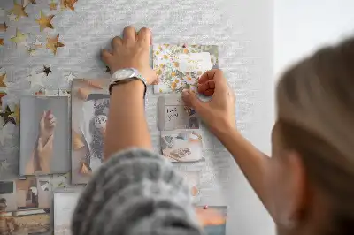 Wall cork memo board Tiny stars
