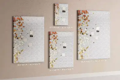 Wall cork memo board Tiny stars