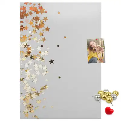 Wall cork memo board Tiny stars