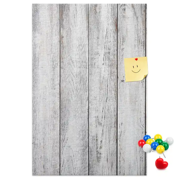 Cork pin board Painted boards