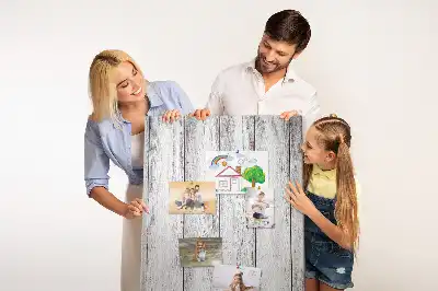 Cork pin board Painted boards