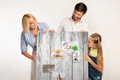 Cork pin board Painted boards