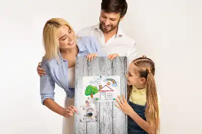 Cork pin board Painted boards