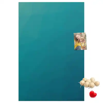 Geometric abstraction cork note board