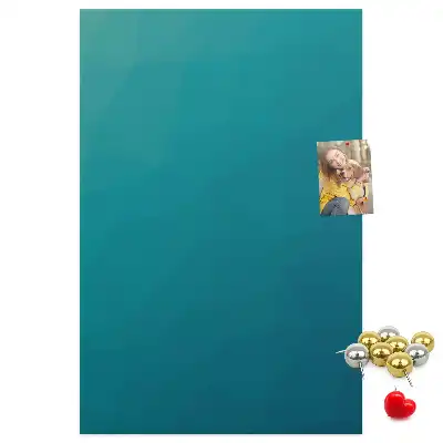 Geometric abstraction cork note board