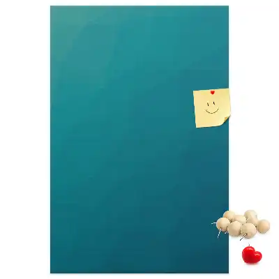Geometric abstraction cork note board
