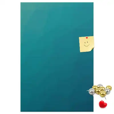 Geometric abstraction cork note board