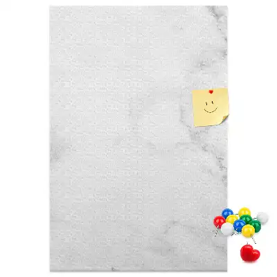 Wall cork memo board Marble texture
