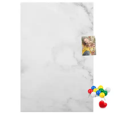 Wall cork memo board Marble texture