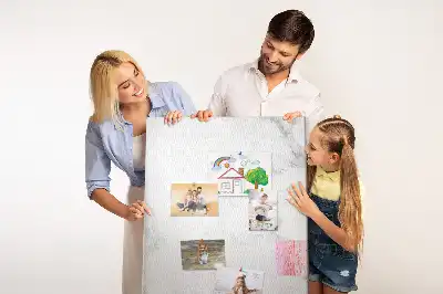 Marble Texture Wall Cork Memo Board