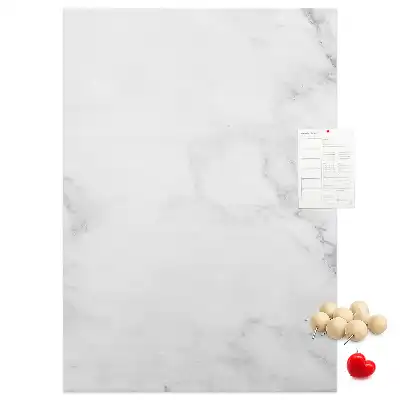Marble Texture Wall Cork Memo Board