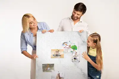 Wall cork memo board Marble texture