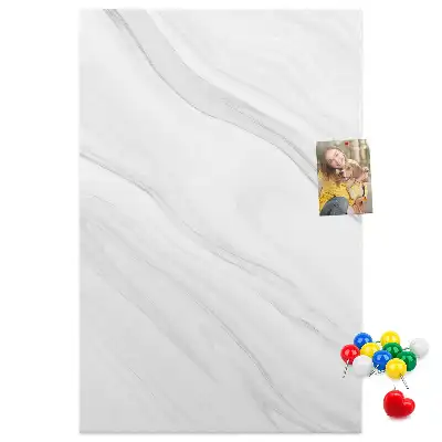 Marble Waves Cork Pin Board
