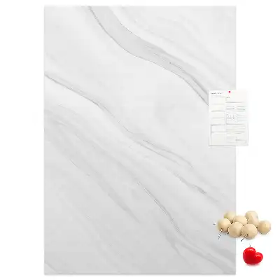 Marble Waves Cork Pin Board