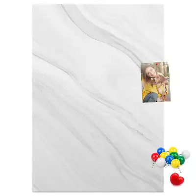 Marble Waves Cork Pin Board