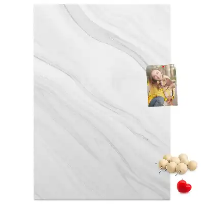 Marble Waves Cork Pin Board