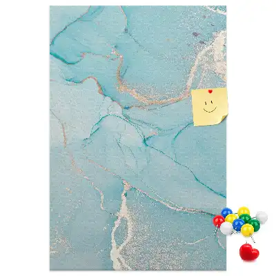 Cork Note Board Decorative marble texture