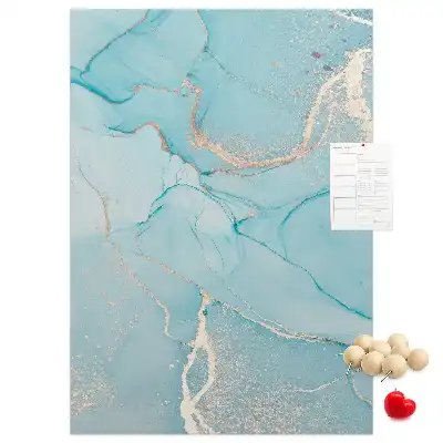 Decorative Marble Texture Cork Note Board