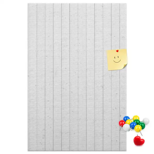 Cork Note Board Raw wood
