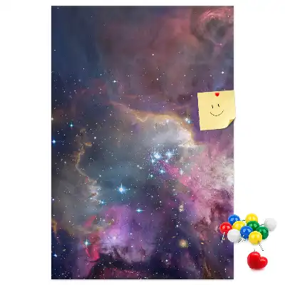 Cork pin board Star galaxy