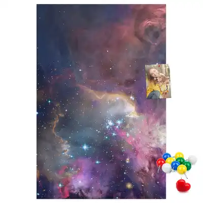 Cork pin board Star galaxy
