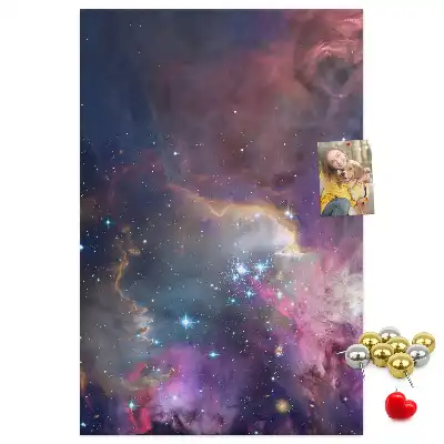 Cork pin board Star galaxy
