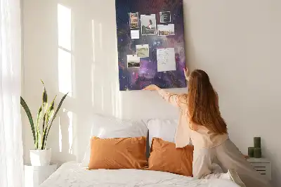 Cork pin board Star galaxy