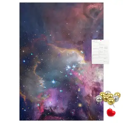 Cork pin board Star galaxy