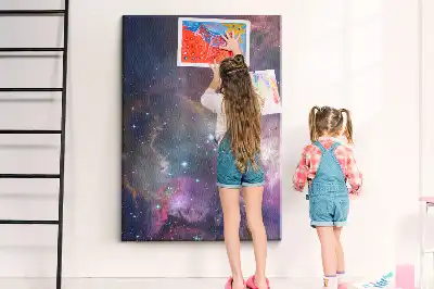 Star Galaxy cork pin board