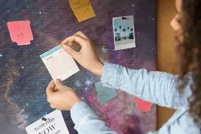 Star Galaxy cork pin board