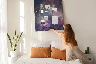 Cork pin board Star galaxy