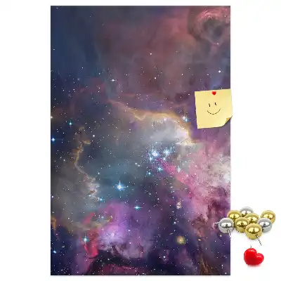 Star Galaxy cork pin board