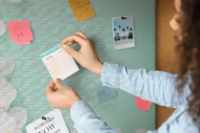 Wall cork memo board Flowers in bloom
