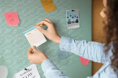 Wall cork memo board Flowers in bloom