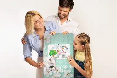 Wall cork memo board Flowers in bloom