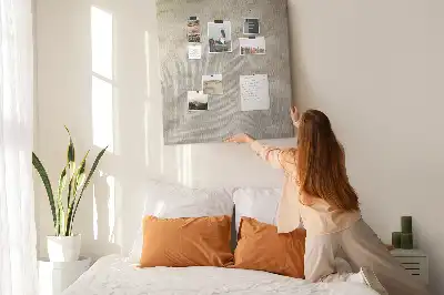 Summer beach sand cork memo board