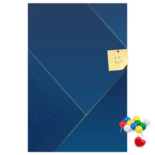 Cork pin board Ornamental pattern