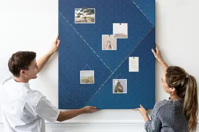 Cork pin board Ornamental pattern