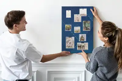 Cork pin board Ornamental pattern