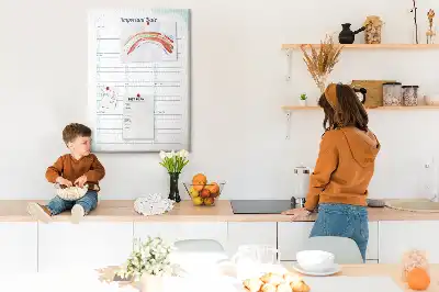 Cork pin board for key dates