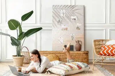 palm leaf shadow design