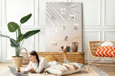 palm leaf shadow design